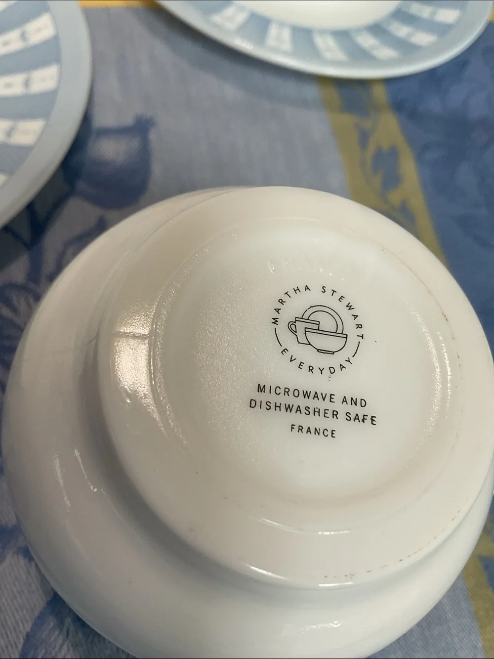 5 Martha Stewart cup and saucer sets. Vintage 2005